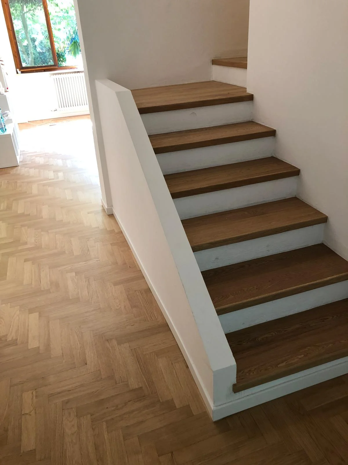 Lavoro Spazio Group SRL — Rivestimento scale in legno a Milano, intervento 41